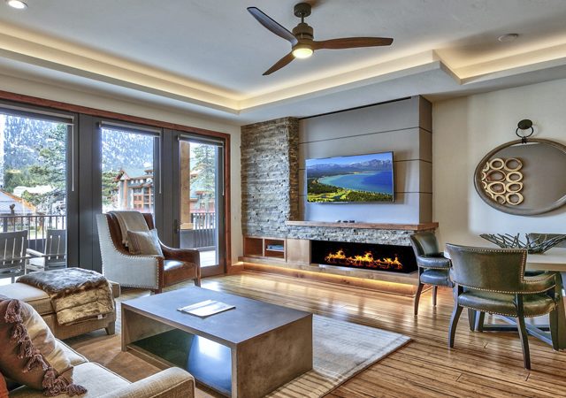Zalanta Resort - Heavenly Ski Resort - Condo Living Room