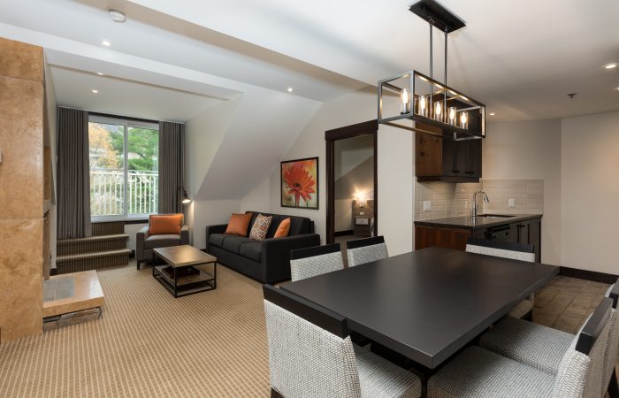 Ermitage du Lac - Tremblant - 2 Bedroom Suite - Living