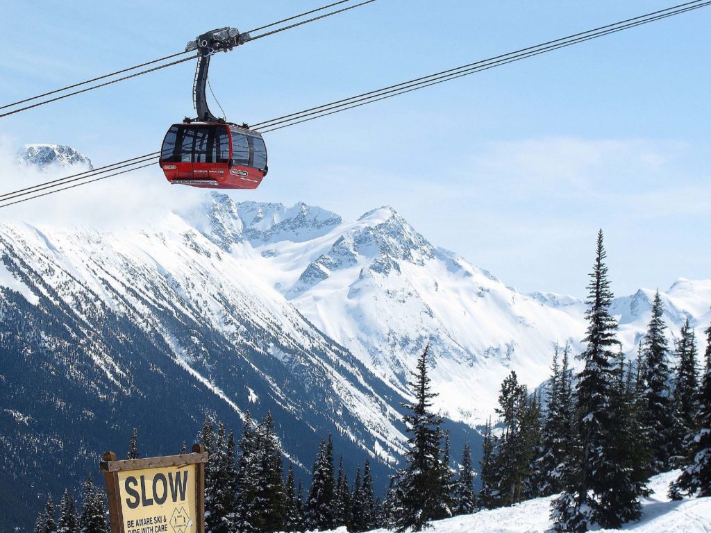 whistler peak tp peak gondola