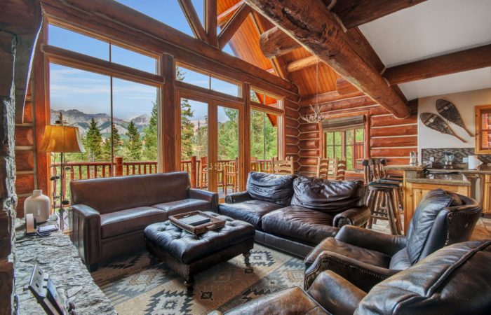 4 Bedroom Cabin - Living Area