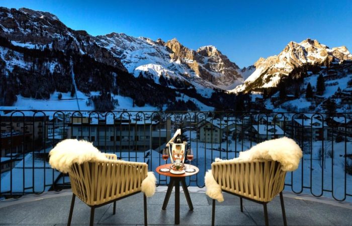 Kempinski Palace Engelberg - Titlis - varanda quarto 2