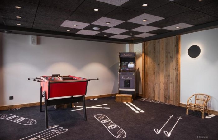 Hôtel L'Eclat des Vériaz - MEGÈVE - salão de jogos 2