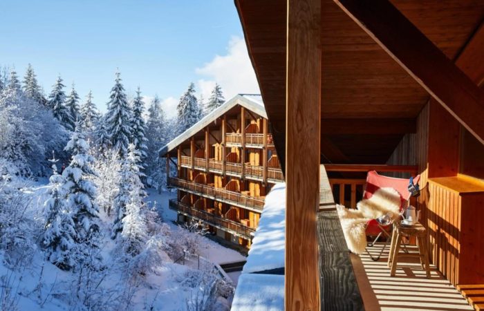 HOTEL L´ARBOISIE - MEGÈVE - VARANDA