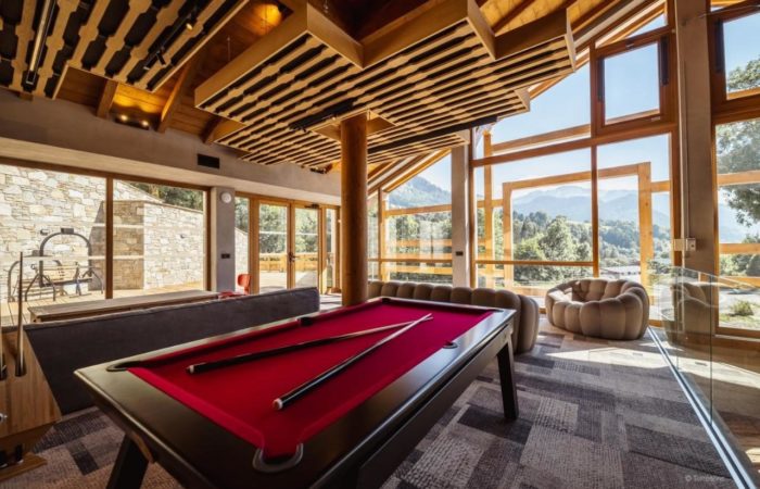 Hôtel L'Eclat des Vériaz - MEGÈVE - salão de jogos