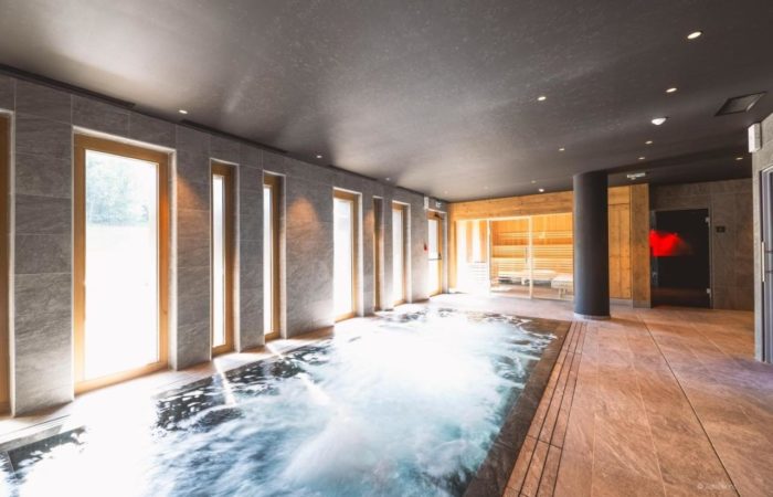 Hôtel L'Eclat des Vériaz - MEGÈVE - piscina aquecida