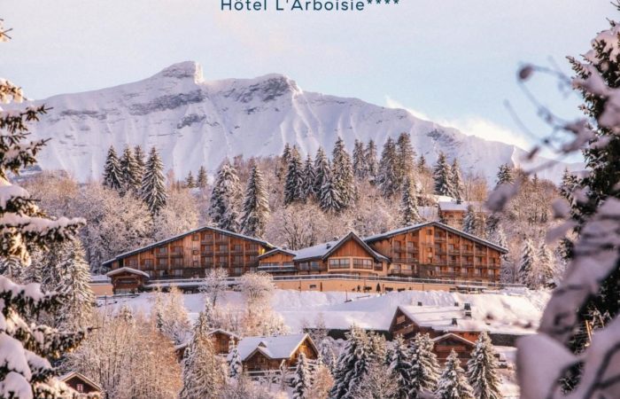 HOTEL L´ARBOISIE - MEGÈVE - FACHADA
