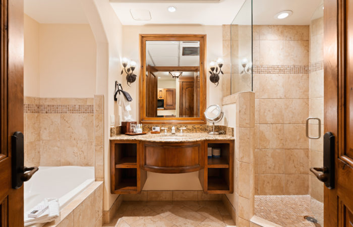 1 King Village View Bathroom